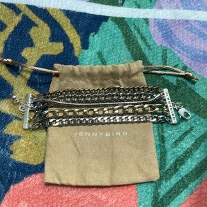 Jenny Bird Mixed Metal Chain Bracelet